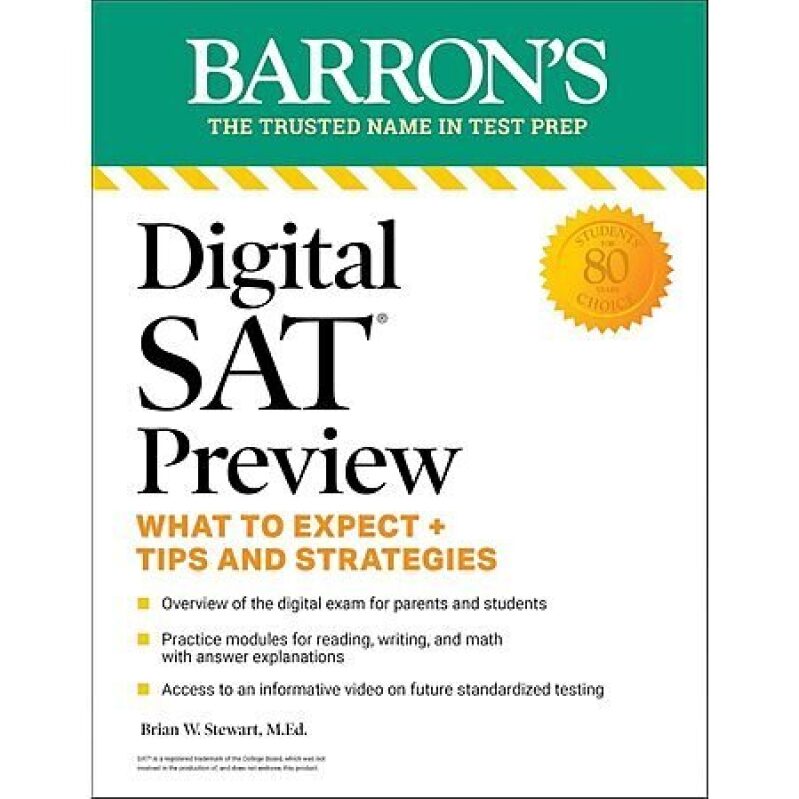 Digital SAT Preview - Barron's Test Prep Book