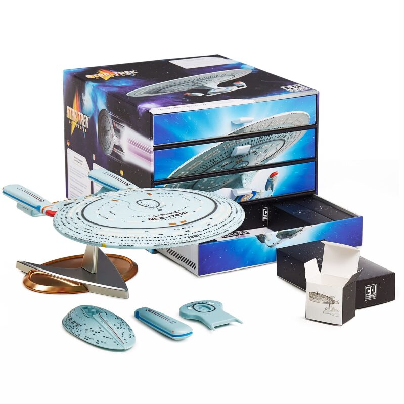 Numskull Star Trek Enterprise Advent Countdown Character Statue - Premium Quality Star Trek Model
