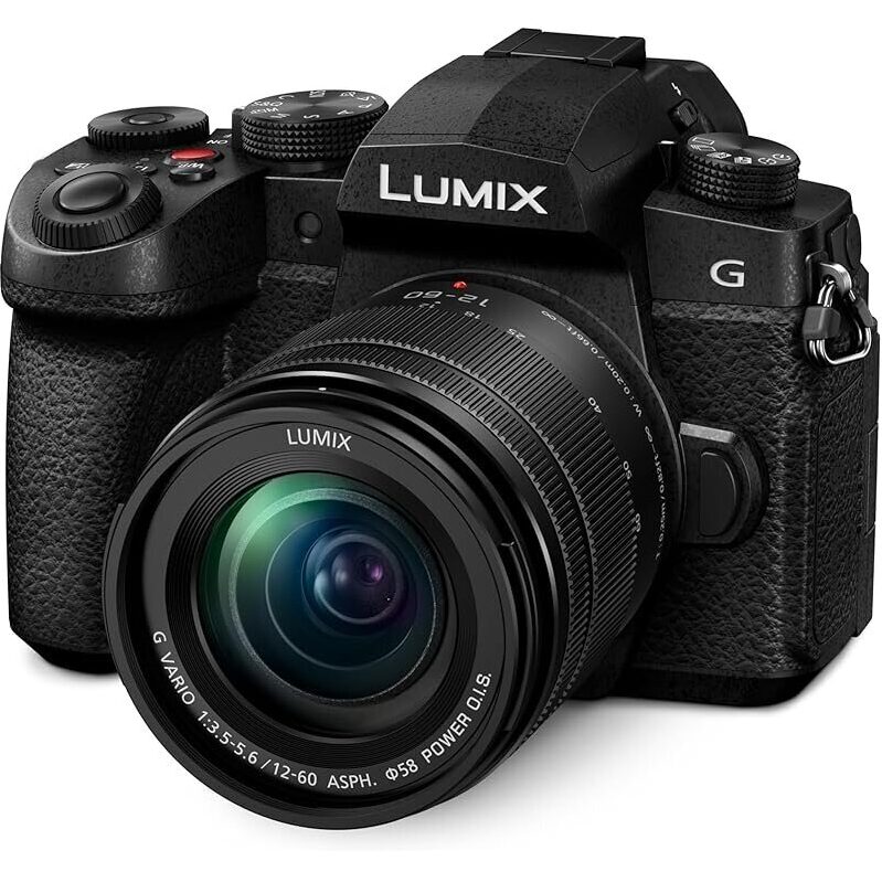 Panasonic LUMIX G97 Compact Mirrorless Camera with 12-60mm Lens - High Resolution & Easy Photo Styles