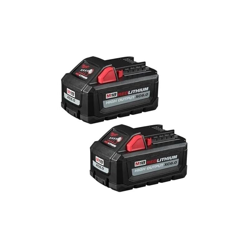 Milwaukee M18 Redlithium High Output Battery Pack 2pk - Superior Power & Coolness