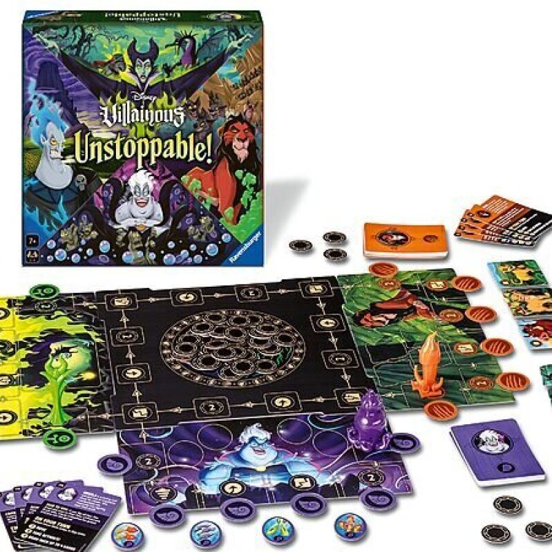 Ravensburger Disney Villainous Unstoppable! Family Board Game - Now Only $7.99