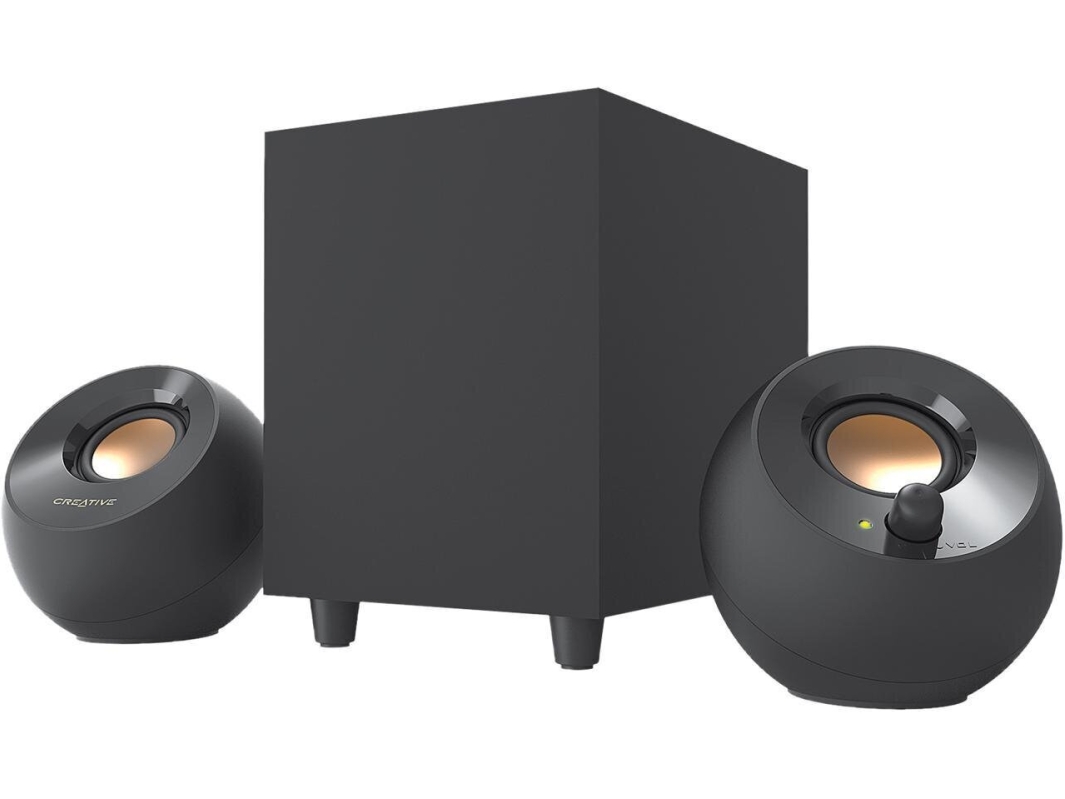 Creative Pebble Plus 2.1 USB Desktop Speakers w/Subwoofer - High-Fidelity Audio Experience