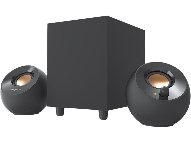 Creative Pebble Plus 2.1 USB Desktop Speakers w/Subwoofer - High-Fidelity Audio Experience