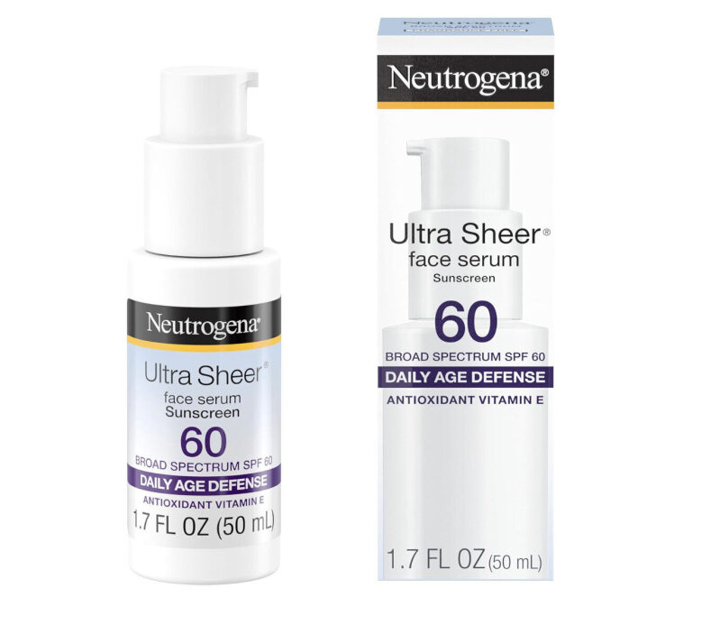 Neutrogena Ultra Sheer Face Serum Sunscreen SPF 60 - Prime Exclusive Deal