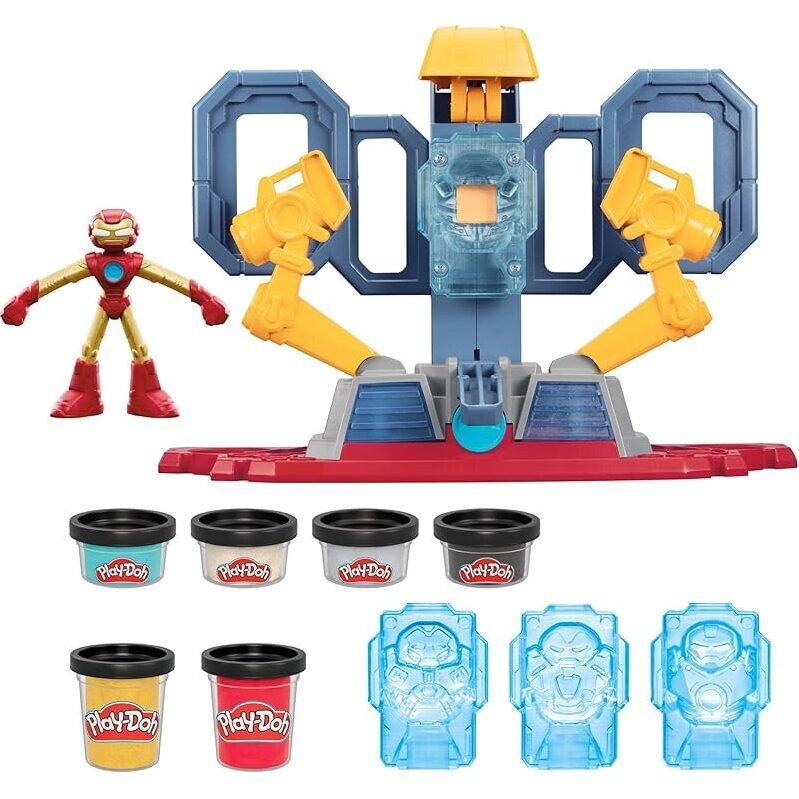 Marvel Iron Man Armor Maker Lab Playset for Kids - Fun and Creative Play
