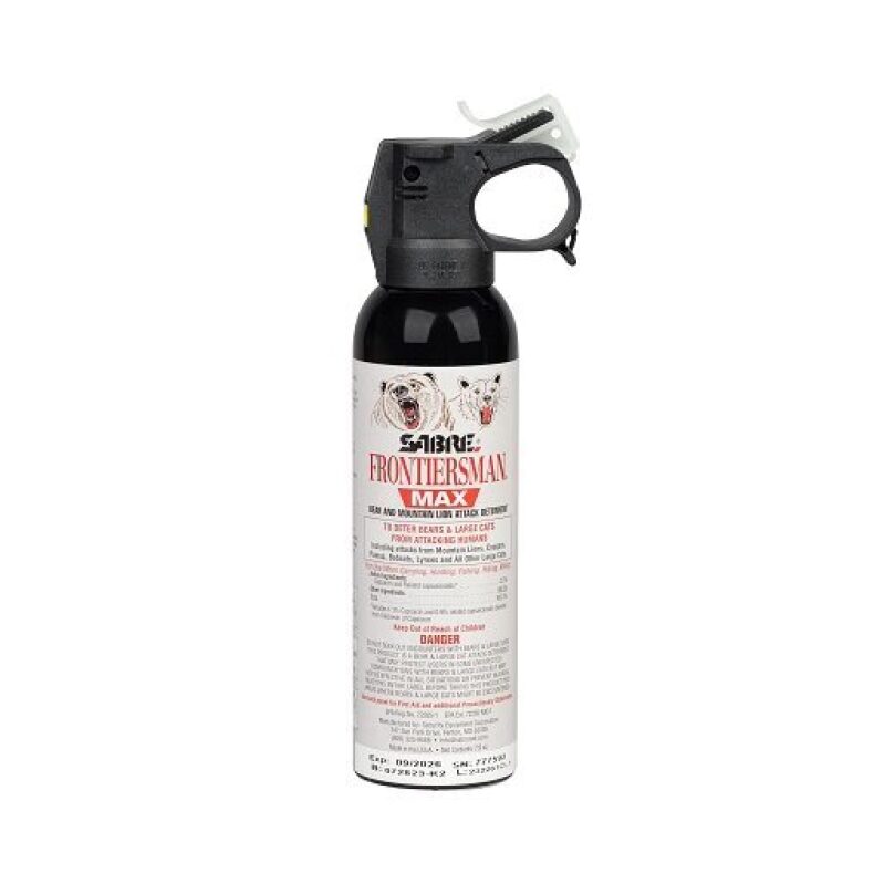 SABRE Frontiersman MAX Bear Spray - 7.9 oz, EPA-Registered, Best Deal