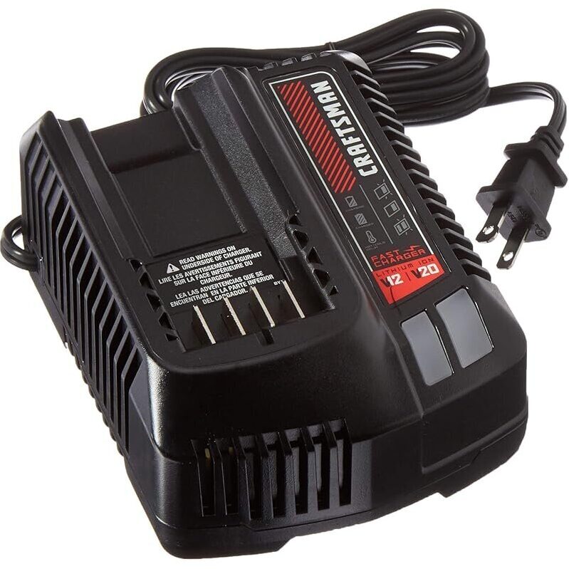 CRAFTSMAN V20 Battery Fast Charger CMCB104: Efficient Charging for All V20 Batteries