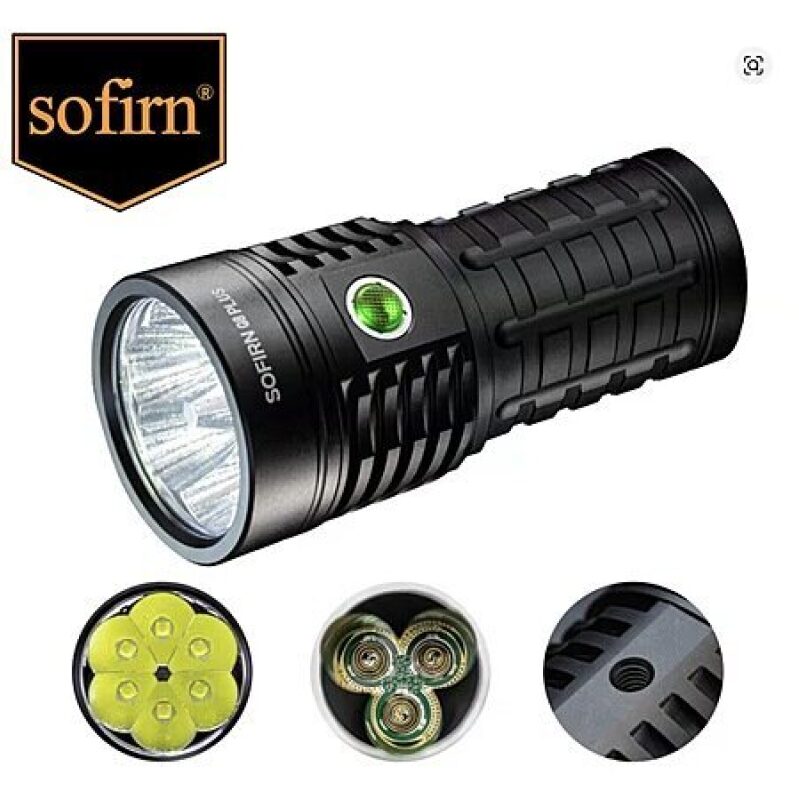 Sofirn Q8 Plus *16000* Lumen Rechargeable Flashlight - Free Shipping