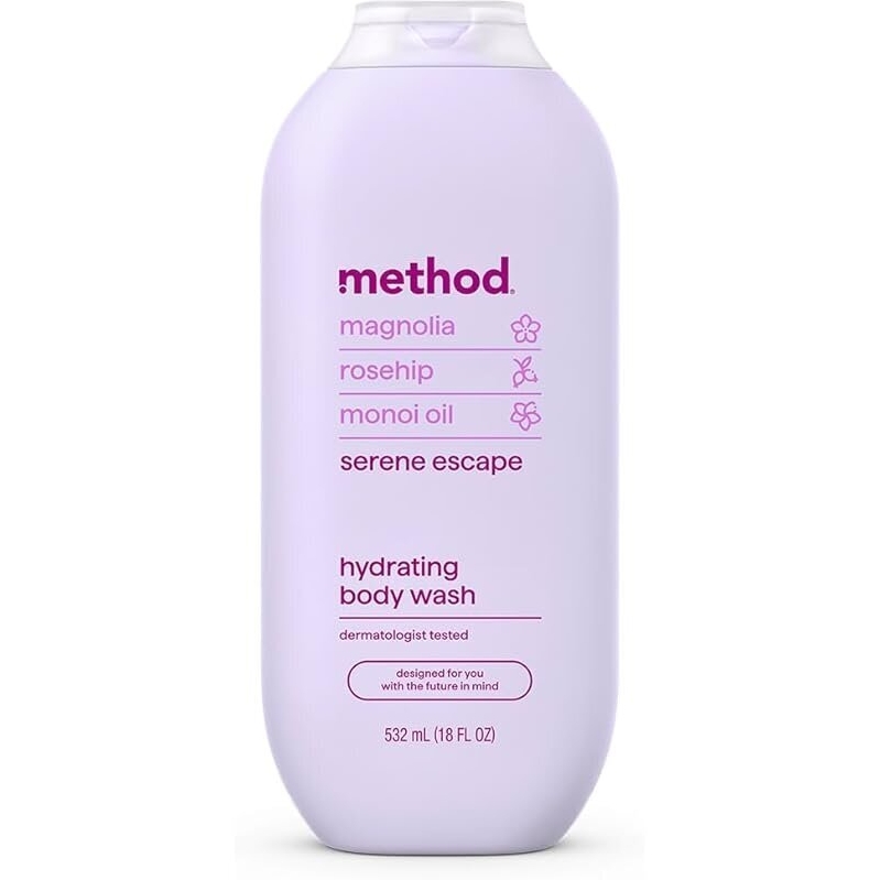Method Magnolia + Rose Hip + Monoi Oil Body Wash - 18oz