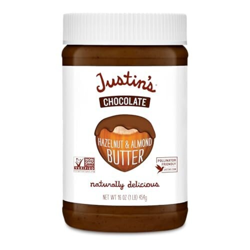 6-Pack of Justin's Chocolate Hazelnut & Almond Butter - 16 oz Jars
