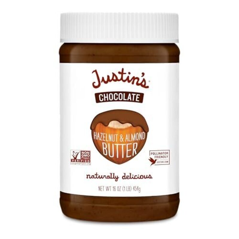 6-Pack of Justin's Chocolate Hazelnut & Almond Butter - 16 oz Jars