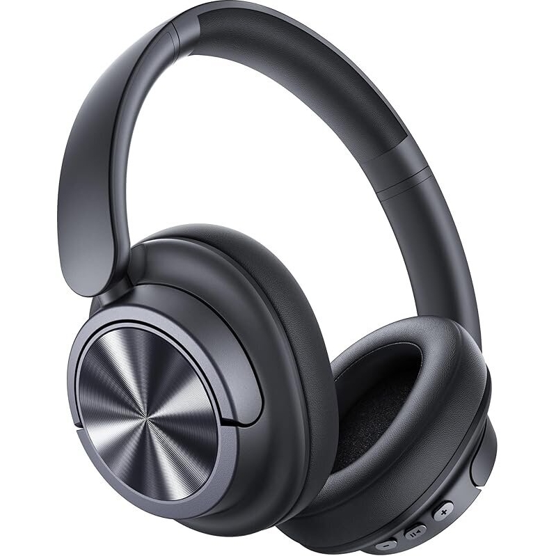 Bmani Hybrid Active Noise Cancelling Headphones - Wireless Bluetooth Headphones with Superior Sound Quality