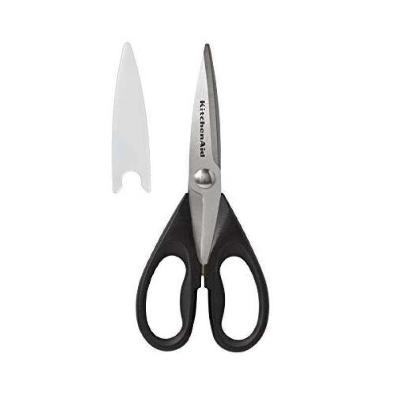 KitchenAid Multi-Purpose Kitchen Scissors with Blade Guard - High Quality Stainless Steel, $7.59