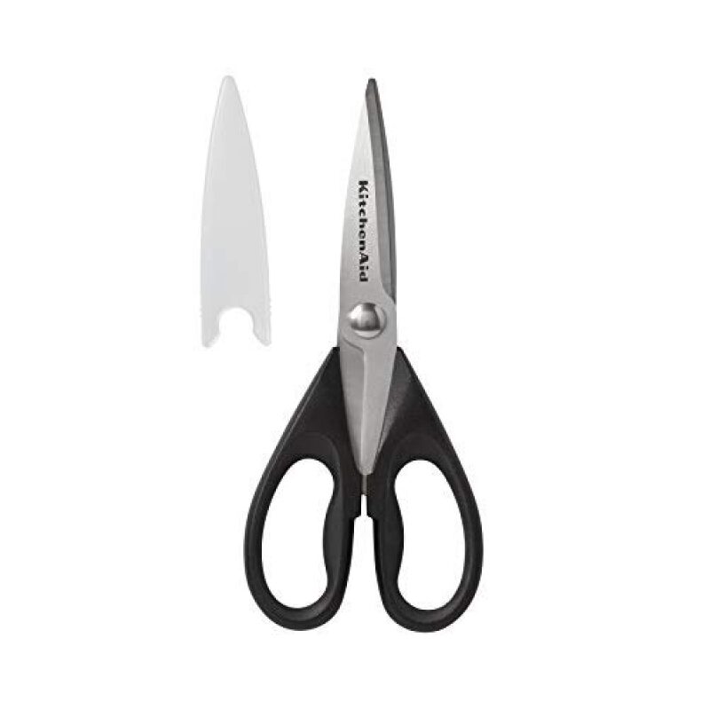 KitchenAid Multi-Purpose Kitchen Scissors with Blade Guard - High Quality Stainless Steel, $7.59