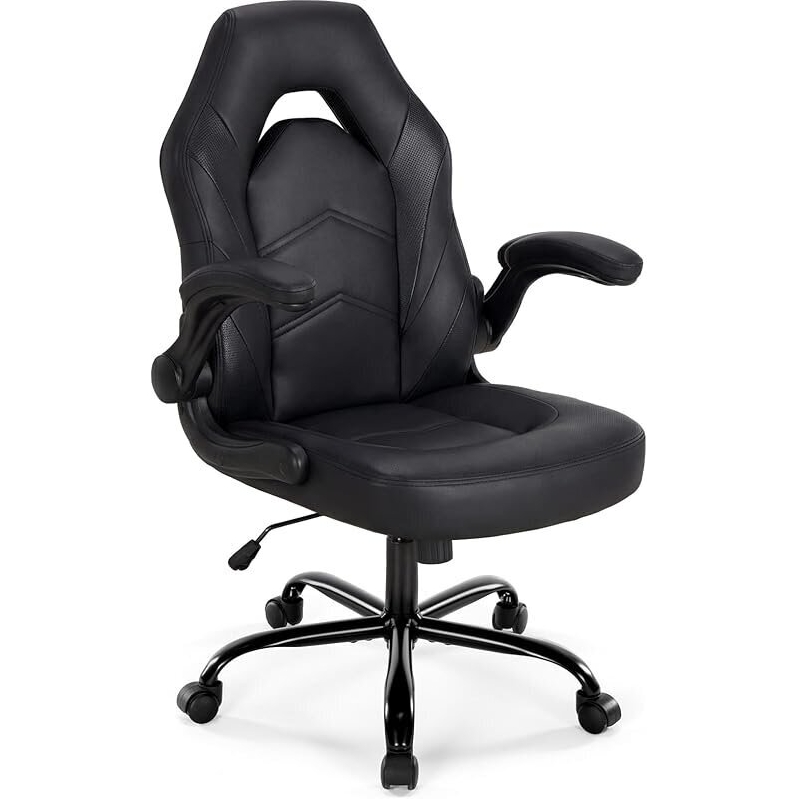 Ergonomic Computer Gaming Chair with Lumbar Support - Ideal for Long Gaming Sessions