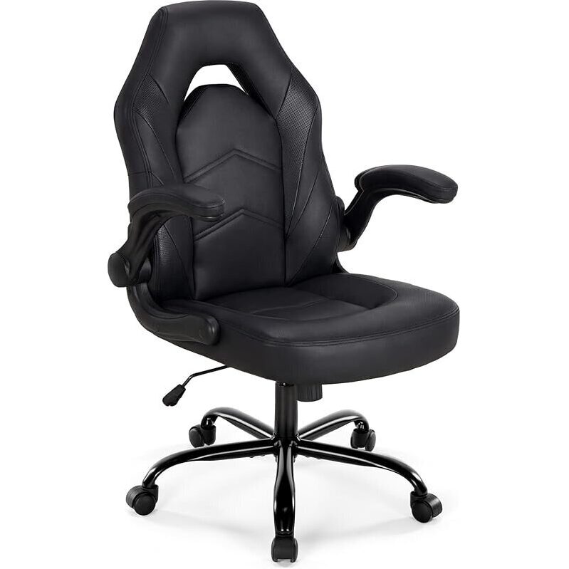 Ergonomic Computer Gaming Chair with Lumbar Support - Ideal for Long Gaming Sessions