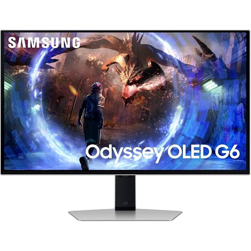 Samsung LS27DG602SNXZA 27-inch Odyssey OLED Gaming Monitor - High Performance & Quality