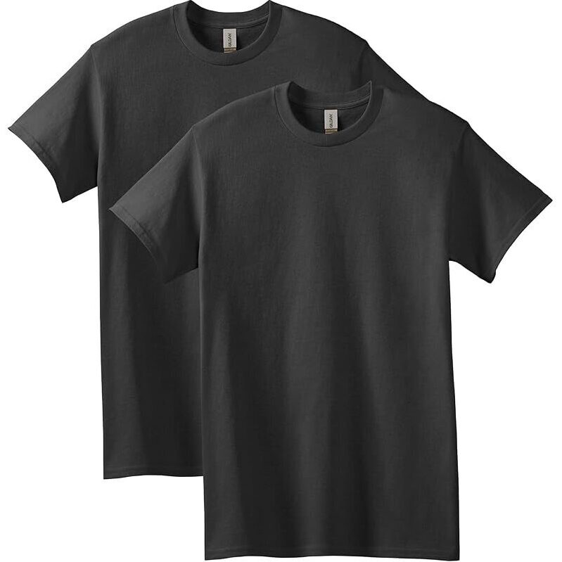 2-Pack Gildan Adult Heavy Cotton T-Shirts - Classic Comfort at a Great Value