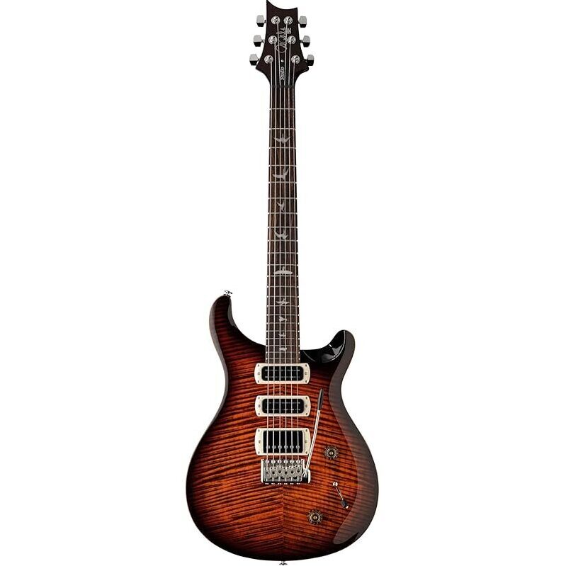 PRS SE Studio Orange Tiger Smokeburst Electric Guitar with Gigbag