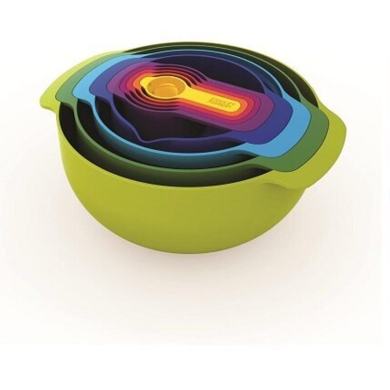 Joseph Joseph Rainbow Kitchen Tools Set - Save Space, Brighten Your Kitchen