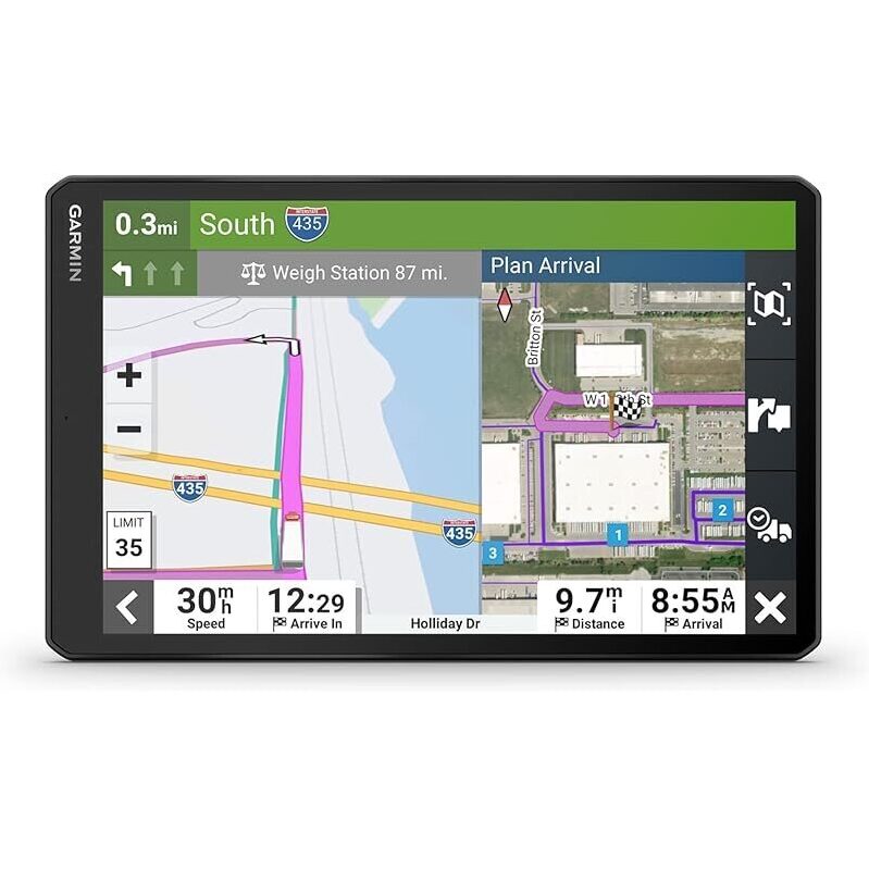 Garmin Dezl OTR1010 Extra-Large 10-in GPS Truck Navigator - Custom Truck Routing