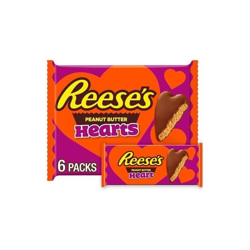 Valentine's Day Special: Reese's Milk Chocolate Peanut Butter Hearts Candy Packs