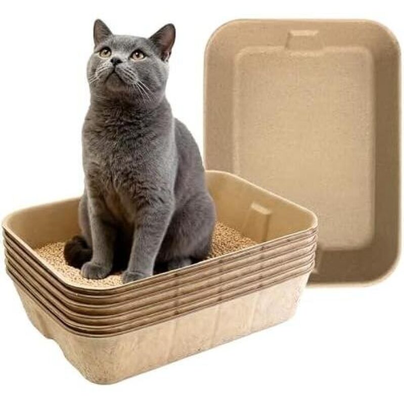 6-Pack Bulk Capacity Portable Cat Litter Scoop