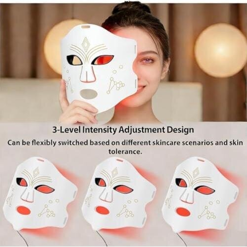 Face Red Light Therapy Mask - 58% OFF