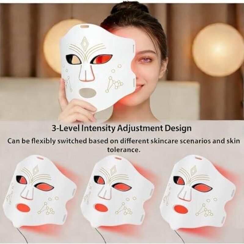 Face Red Light Therapy Mask - 58% OFF