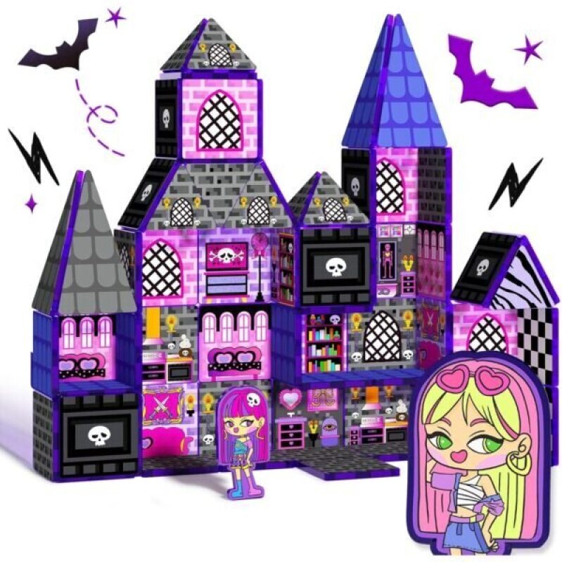 GobiDex Magnetic Tiles Dollhouse Construction Toy -40% Discount