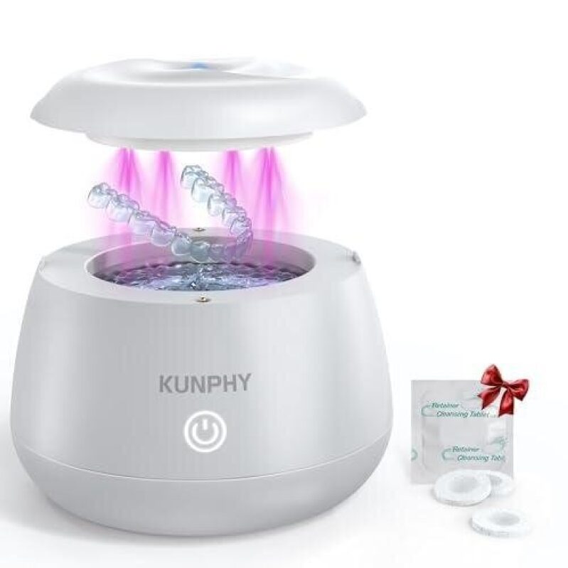 Kunphy 48kHz Ultrasonic Denture Cleaner - 50% Discount