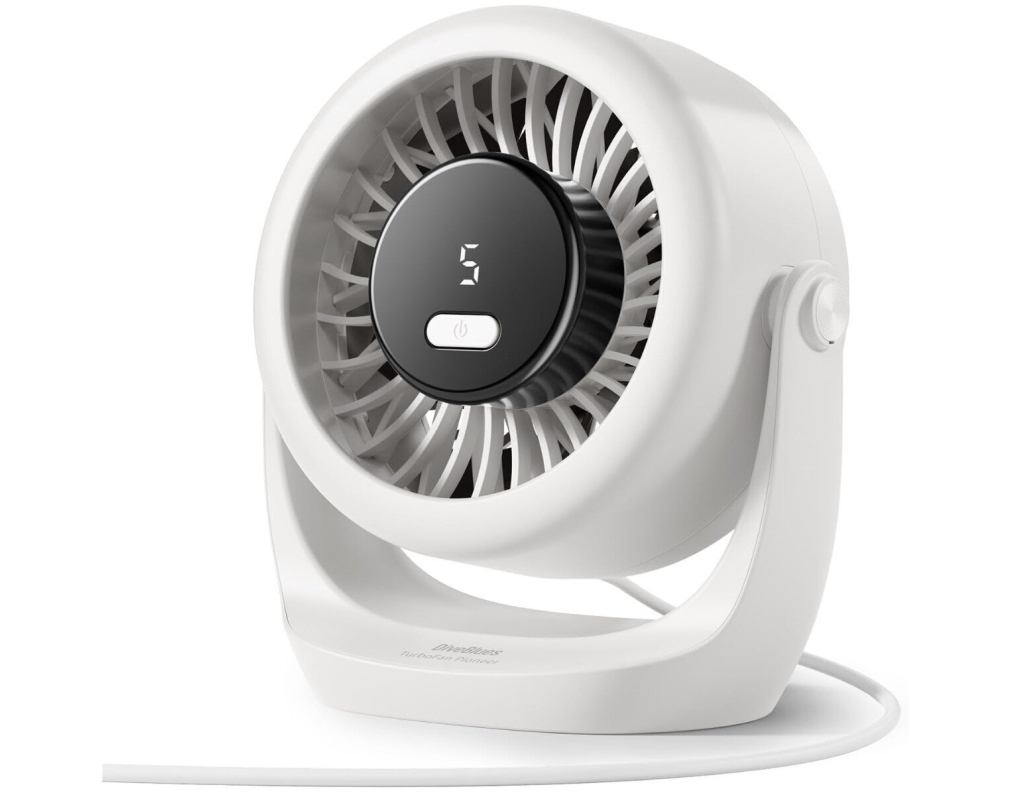 USB Turbofan Pleswer - Compact Desk Fan with Powerful Cooling