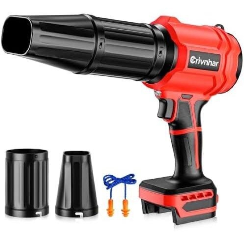 Crivnhar Cordless Leaf Blower - Efficient 18V Power for Effortless Yardwork