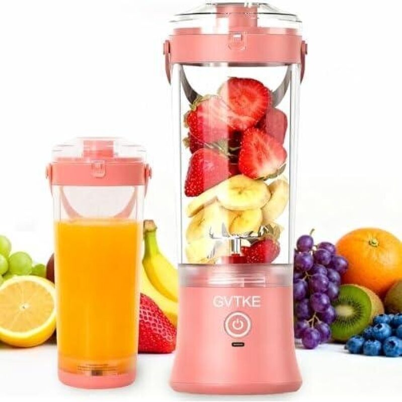 Portable Blender with Dual Modes - Perfect for Smoothies and Travel