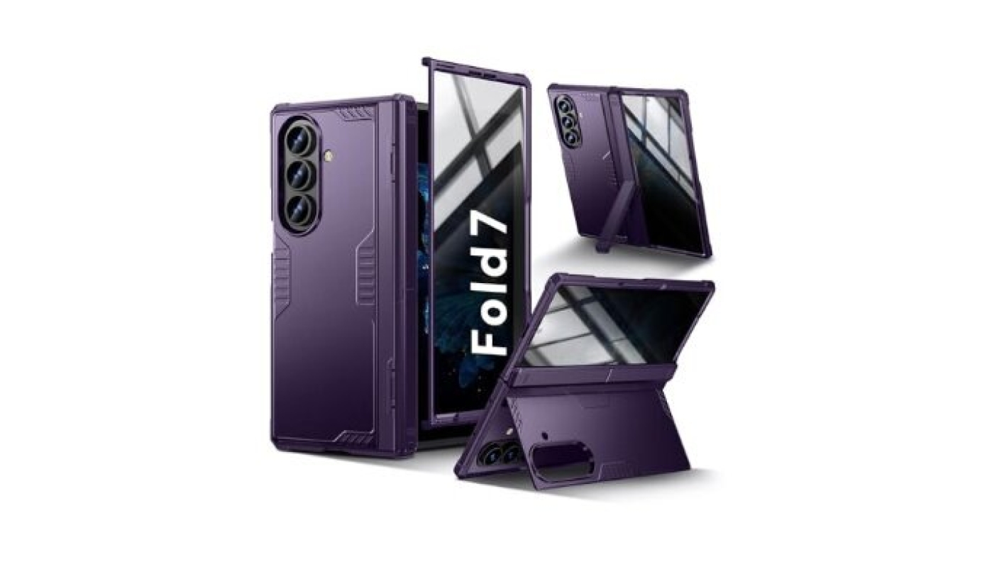 Military Shockproof Rugged Hinge Privacy Screen Protector for Samsung Galaxy Z Fold 7