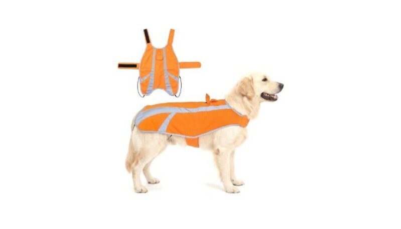 TIPOOP Reflective Dog Vest - Enhance Your Dog's Night Safety