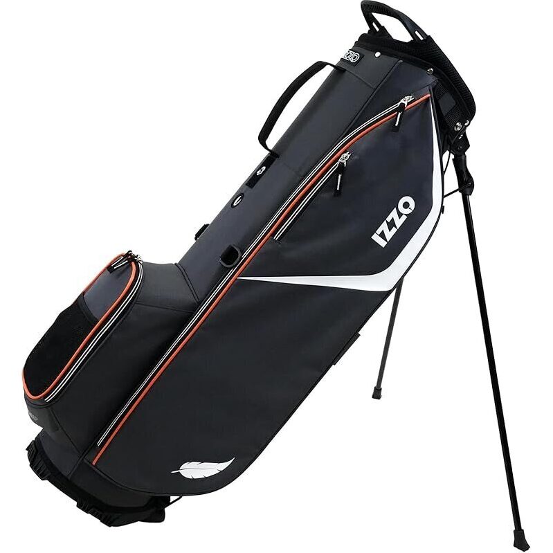 Izzo Ultra Lite Golf Stand Bag - Premium Organization & Features