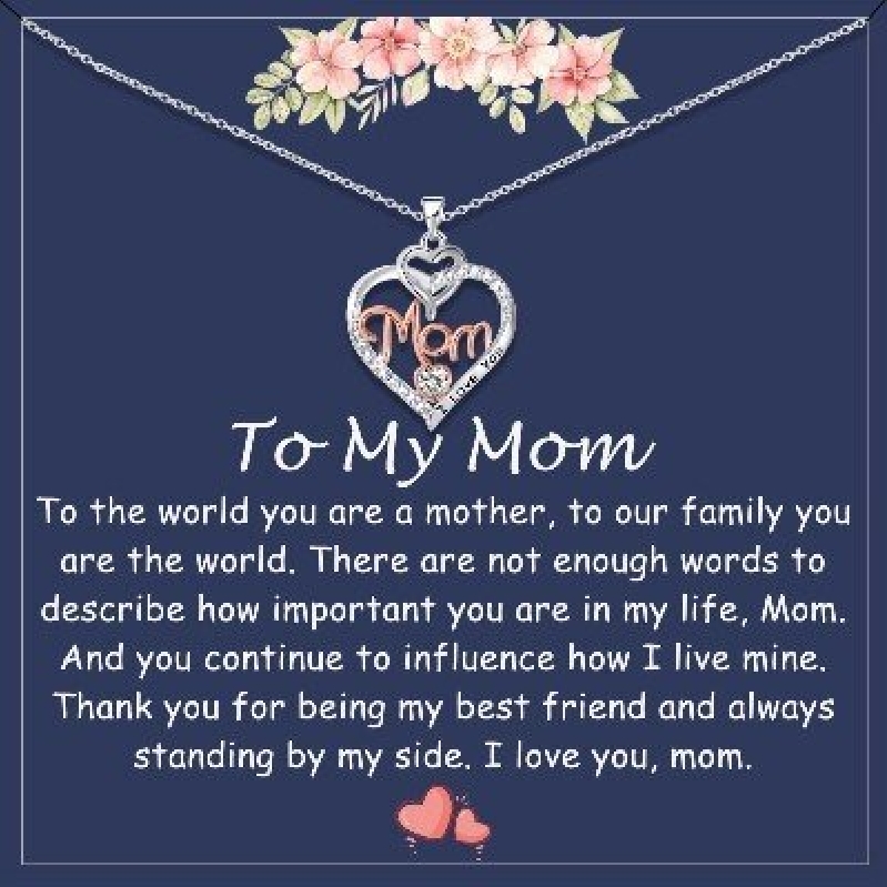Heartfelt Mom Necklace: A Loving Tribute to Motherhood