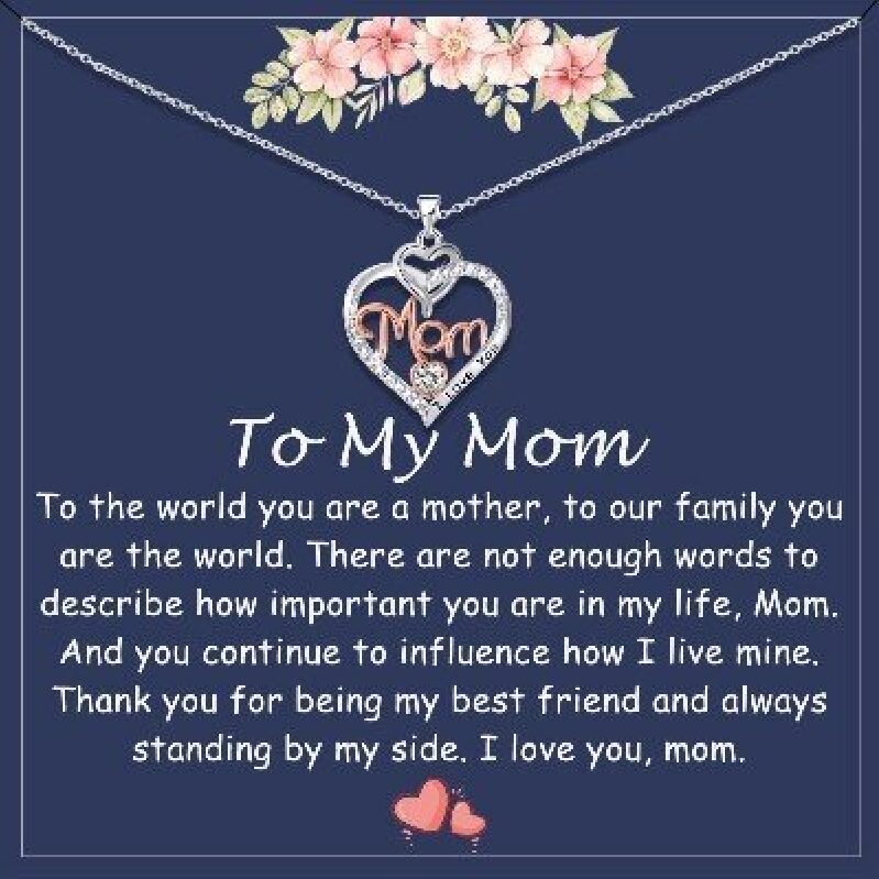 Heartfelt Mom Necklace: A Loving Tribute to Motherhood