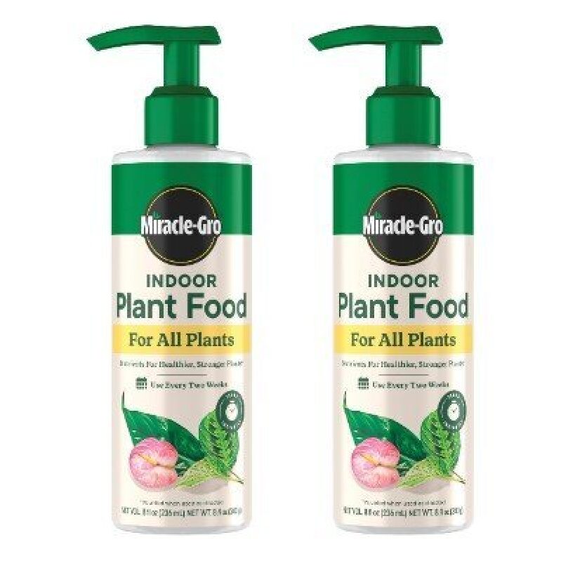 Miracle-Gro Indoor Plant Food - 2 Bottles for All Plants