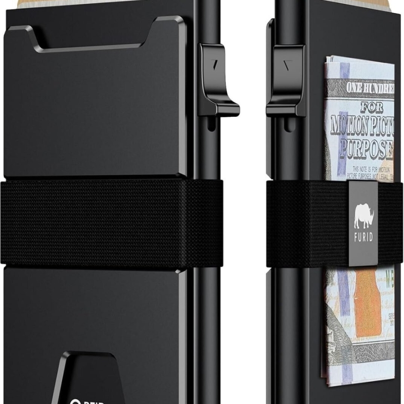 Furid Smart Card Wallet for Men - Compact, Secure, and Stylish