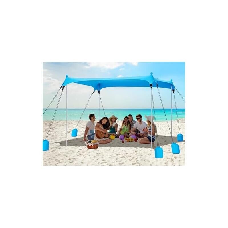 Gorich Beach Canopy Tent with 8 Sandbags - Ultimate Outdoor Shade