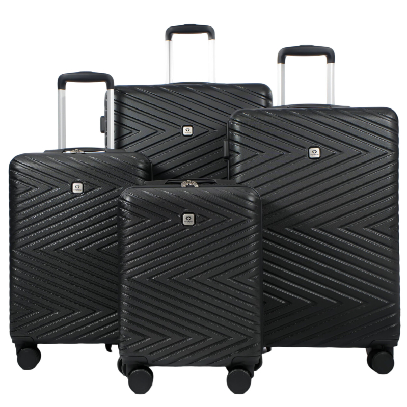 Travelhouse 4 Piece Hardshell Luggage Set with TSA Lock Spinner Wheels