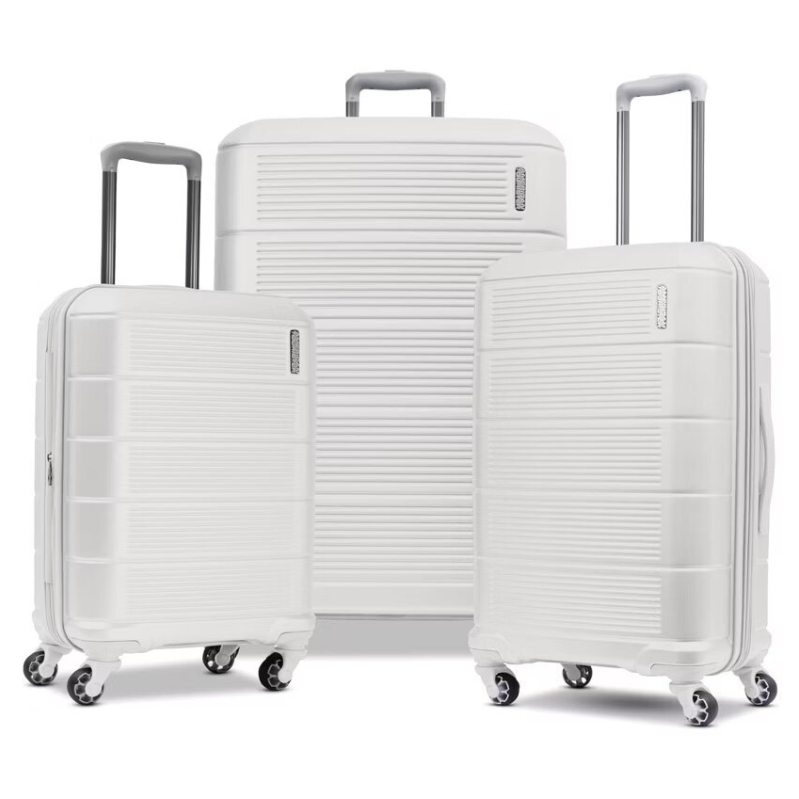 American Tourister Stratum 2.0 Expandable Hardside Luggage 3pc Set - Durable & Spacious Travel Companions