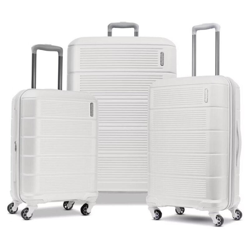 American Tourister Stratum 2.0 Expandable Hardside Luggage 3pc Set - Durable & Spacious Travel Companions
