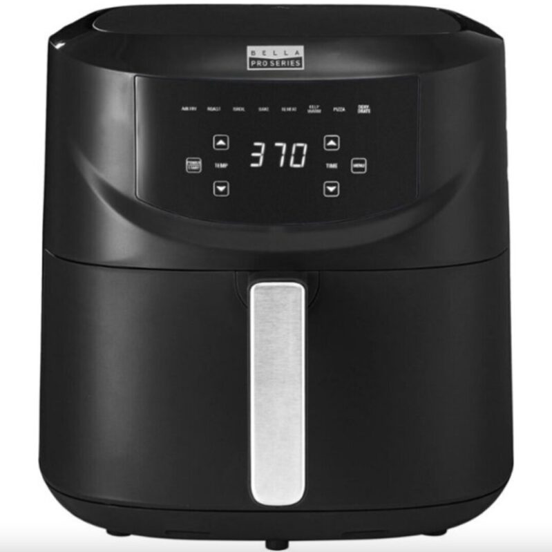Bella Pro 8-qt. Digital Air Fryer with Divided Baskets for $50