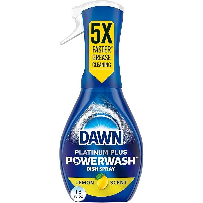 Dawn PowerWash Lemon Dish Spray Dish Soap Starter Kit 16oz