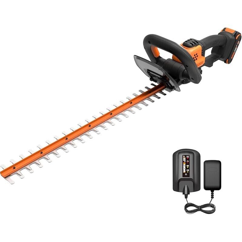 Worx 22-inch Cordless Hedge Trimmer - High Efficiency & Versatility