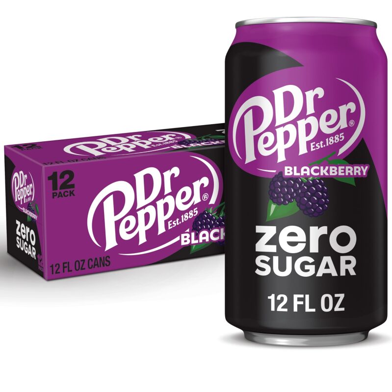 Dr. Pepper Blackberry Zero Sugar 12-Pack