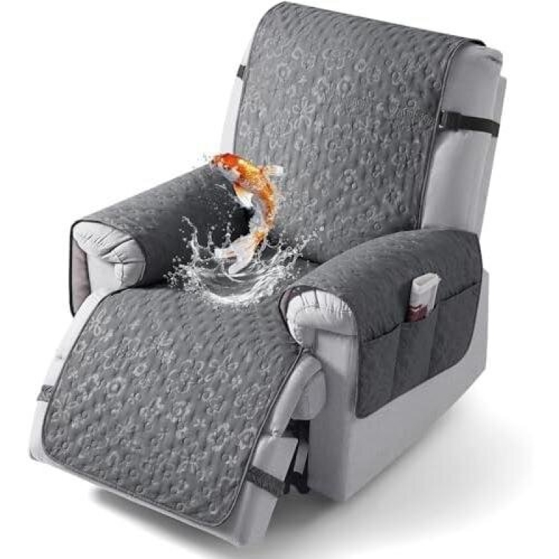 Whole Waterproof 23-inch Recliner Cover with Anti-Slip Particles - 50% OFF